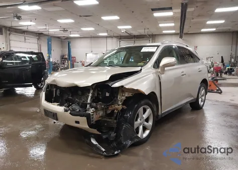 2011 Lexus Rx 350 z USA, uszkodzony, nr VIN 2T2BK1BAXBC081589